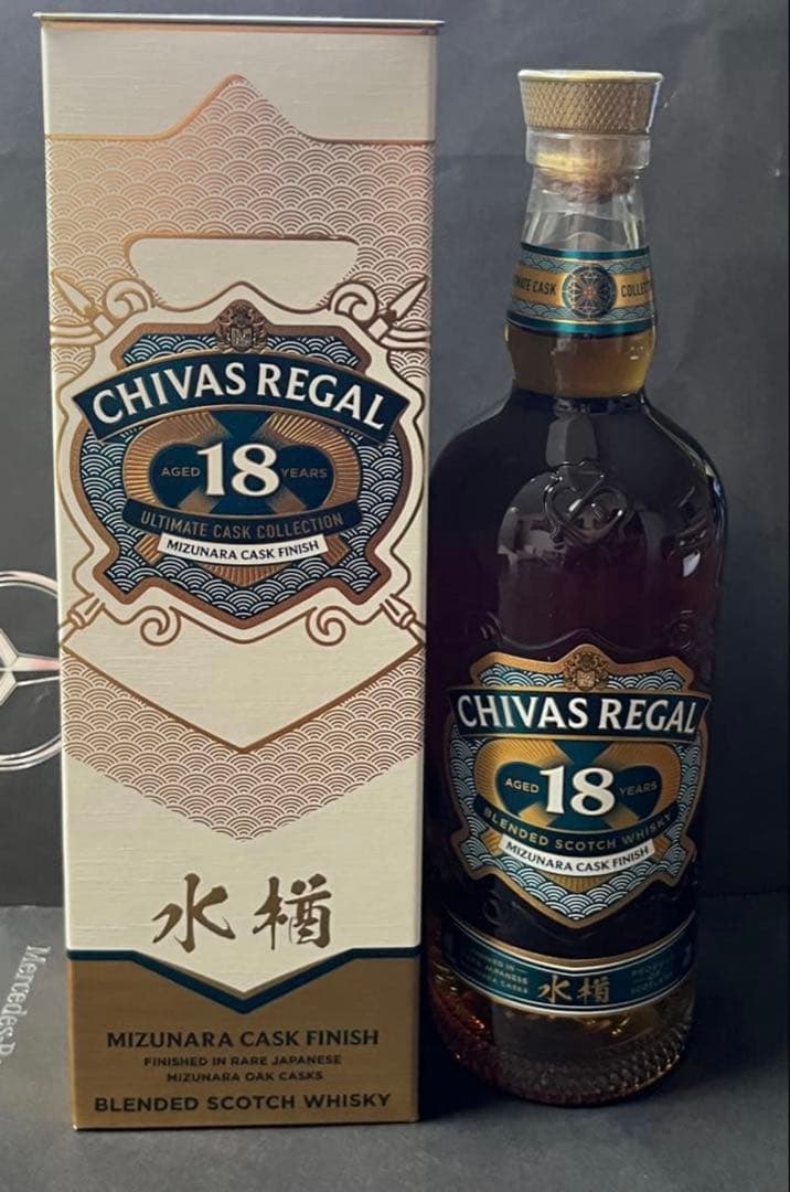 【新品】CHIVAS REGAL18年 MIZUNARA CASK FINISH