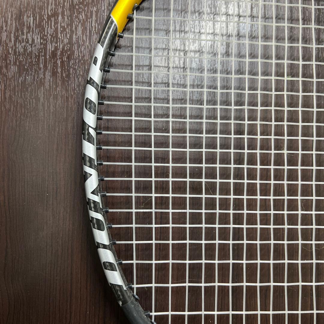 DUNLOP 200G　テニスラケット 黒/黄色