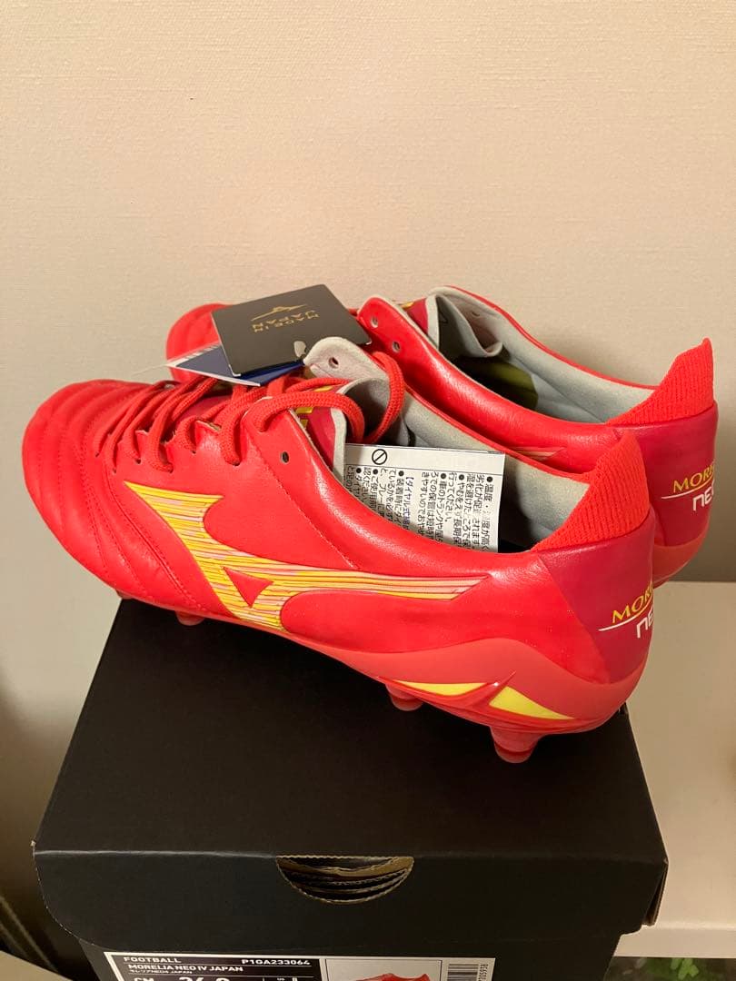 ミズノ サッカー スパイク モレリア ネオ 4 ジャパン 26.0