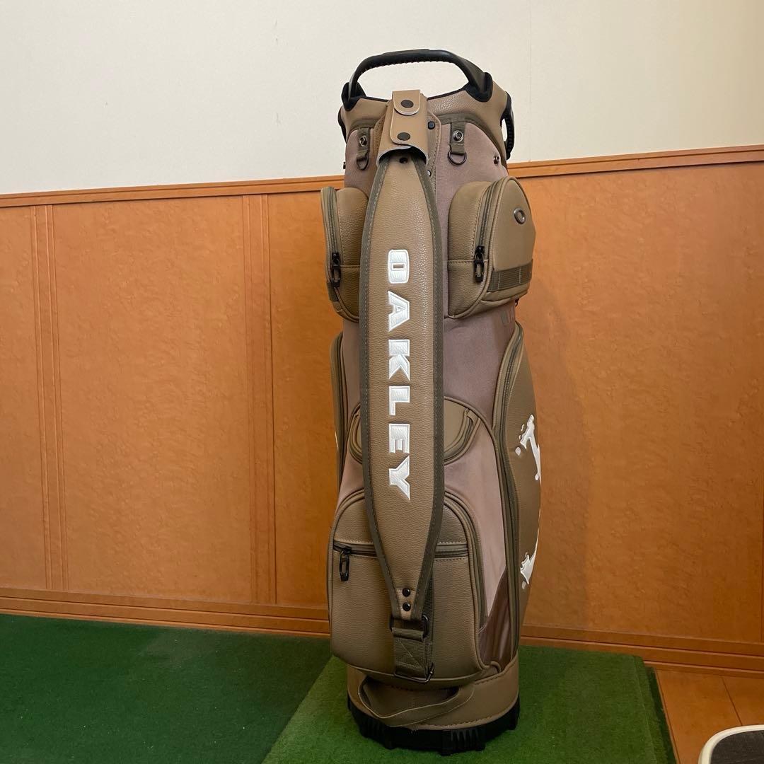 オークリー　キャディーバック　スカル　ブラウン
