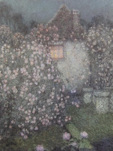 アンリ・ル・シダネル、【離れ屋】、高級画集画、レゾネより