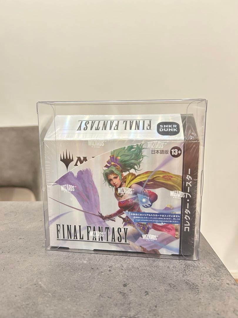 【未開封】MTG FFコレクターブースター BOX 日本語　鑑定書付き