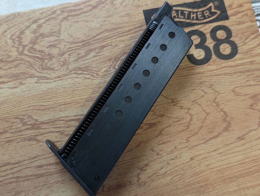 マルゼン ワルサーp38 ガスブローバックac41 ブラック