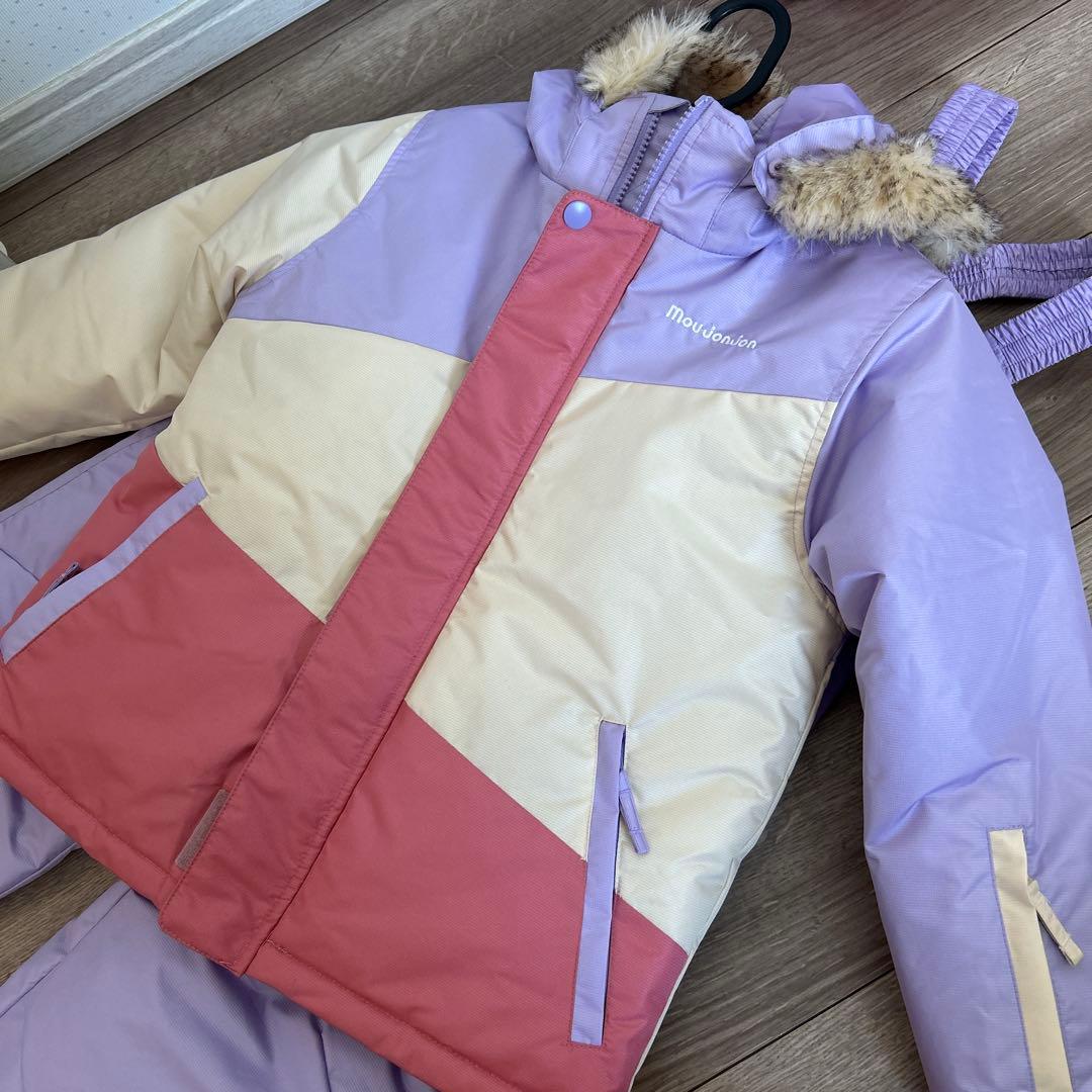 試着のみ　moujonjon スキーウェア 上下セット 130
