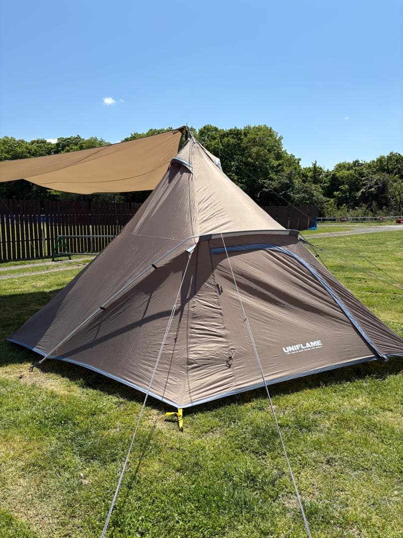 美品⭐︎ユニフレームREVOタープMルーム4プラスⅡメッシュウォールⅡ 3点セット