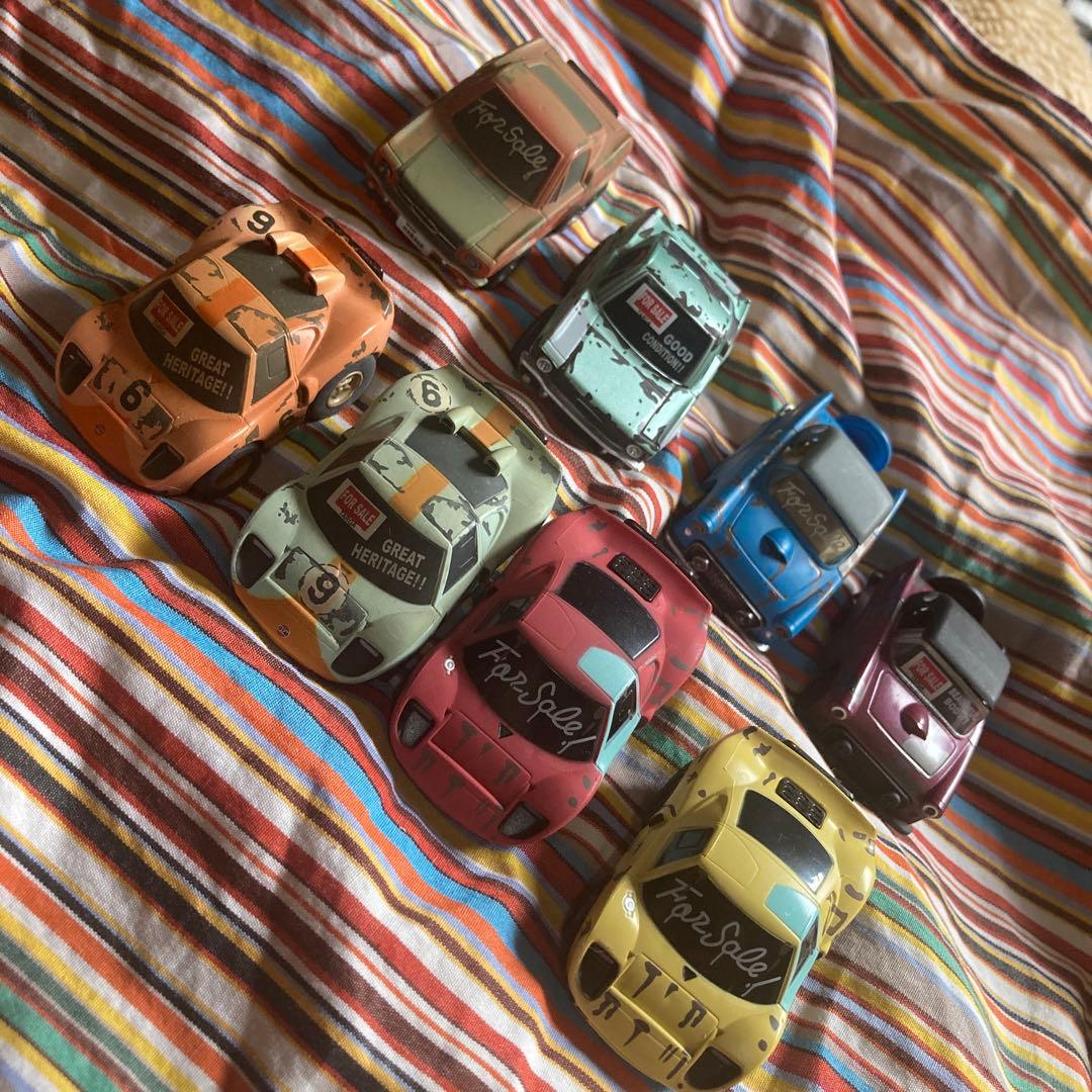 チョロＱ　　targa OLD GARAGE 8台　セット