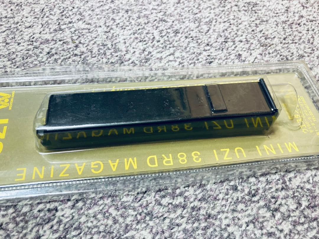 【未開封・希少】WA MINI UZI マガジン ウエスタンアームズ ガスブロ