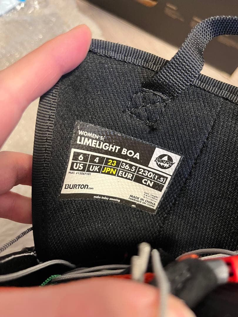 スノーボード3点セット　Burton×HEAD