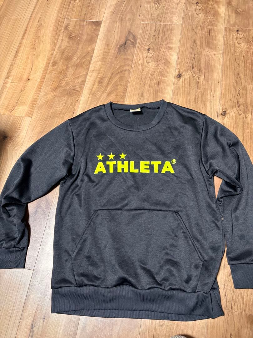 まとめ売りATHLETA ピステ ウィンドブレーカー 160 ネイビー/ブラック