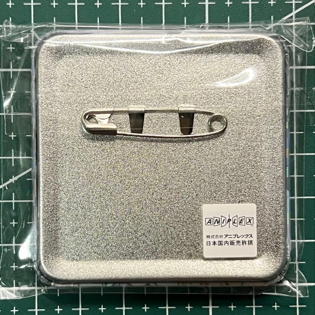 鬼滅の刃　モクテルバー　ロト　伊黒小芭内　グリッター缶バッジ