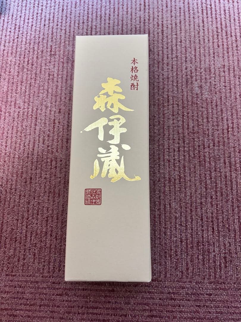 【新品未開封】森伊蔵　720ml 焼酎　金ラベル　高島屋12月