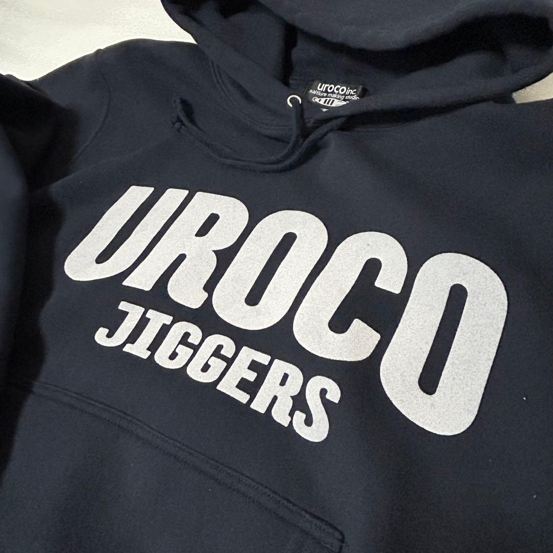 ウロコジガーズ パーカー ネイビー 限定 ウロコジグ UROCO JIGGERS