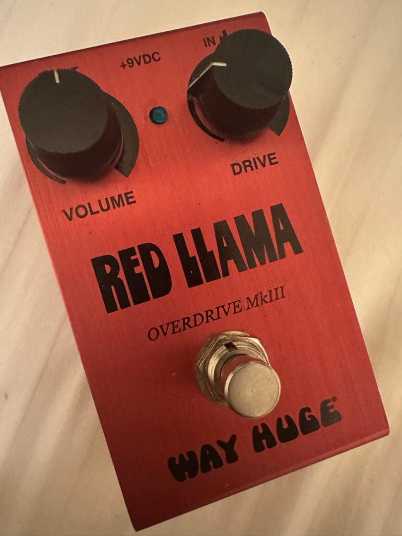 ギター WAY HUGE RED LLAMA OVERDRIVE Mk3