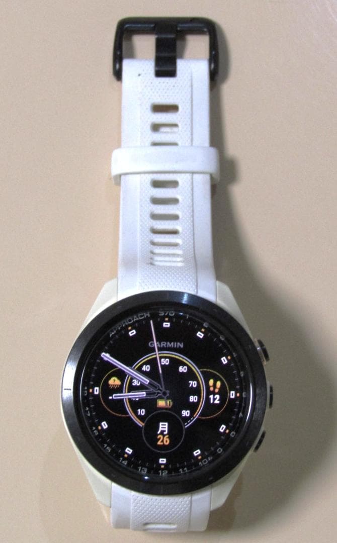 美品 ガーミン アプローチ S70 ホワイト 42mm
