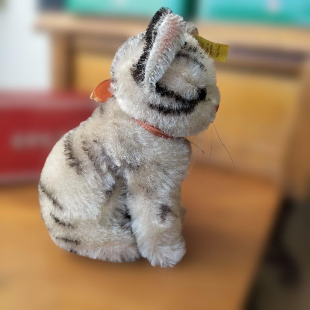 ビンテージ　シュタイフ　Susi キャット　猫