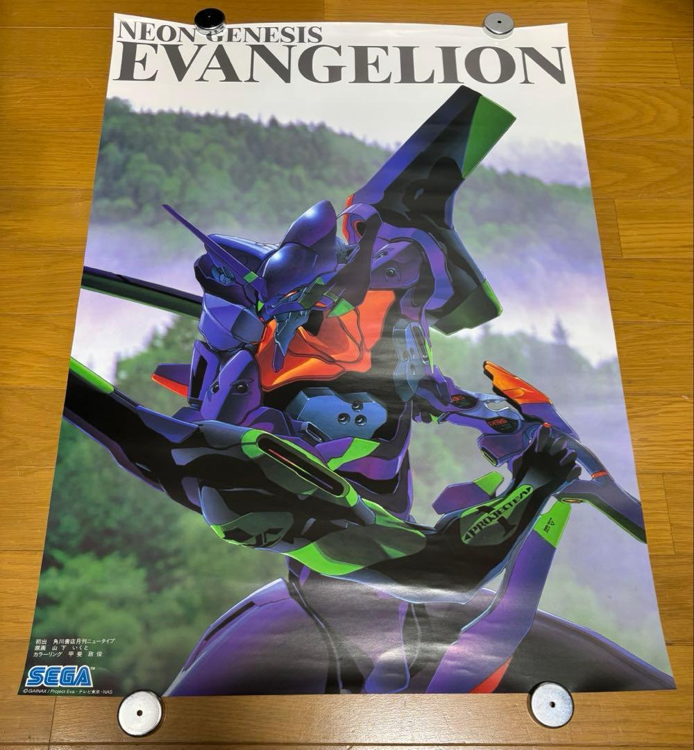 【非売品6枚セット】新世紀エヴァンゲリオン ポスターヒーローズ B2サイズ