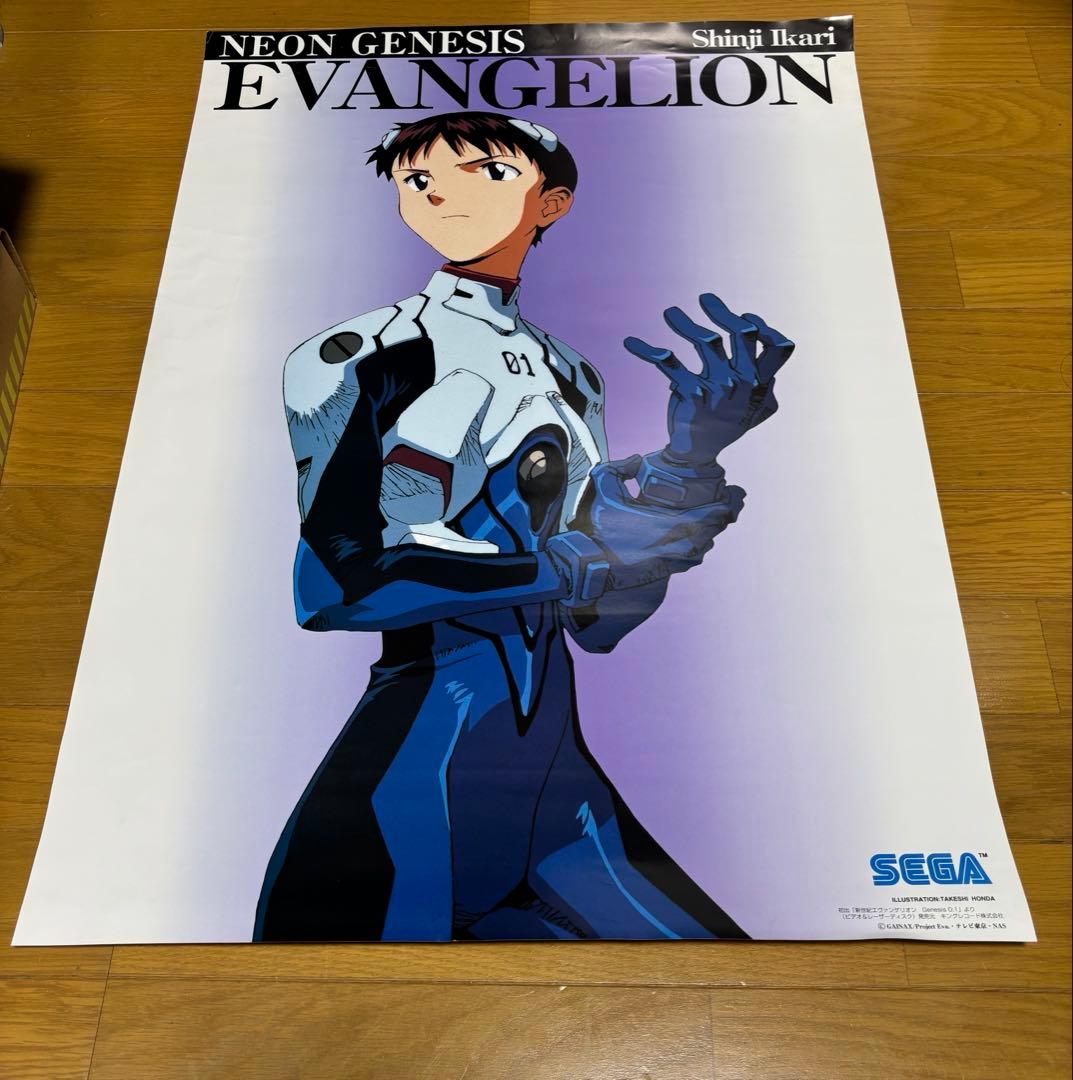 【非売品6枚セット】新世紀エヴァンゲリオン ポスターヒーローズ B2サイズ