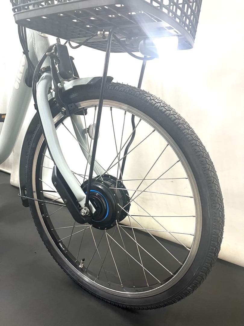 1年保証 新型　ブリヂストン　ビッケモブ　24インチ　大容量　電動アシスト自転車