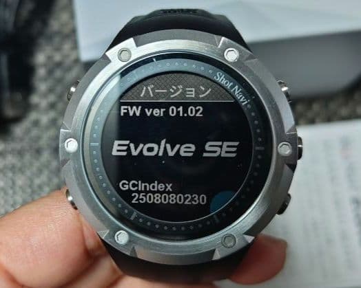 Shot Navi Evolve SE ゴルフ GPSウォッチ