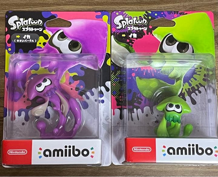 amiibo スプラトゥーン アオリ ホタル ボーイ タコボーイ イカ