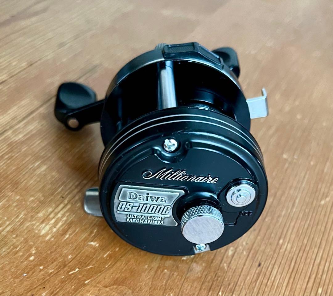 お見逃しなく！　オールド　ダイワ　ミリオネア　GS-1000C ベイトリール