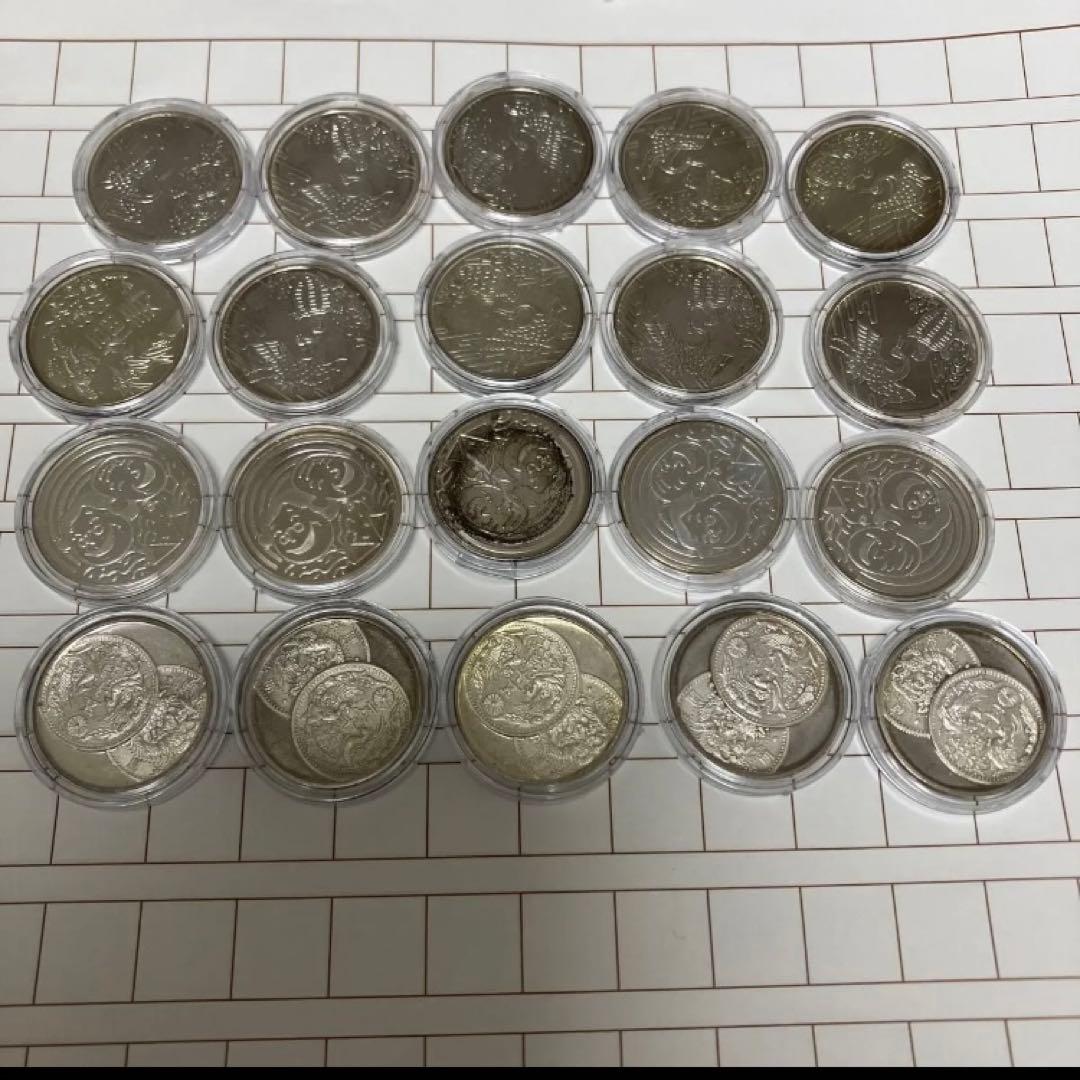 純銀メダル　純銀銘板 106g