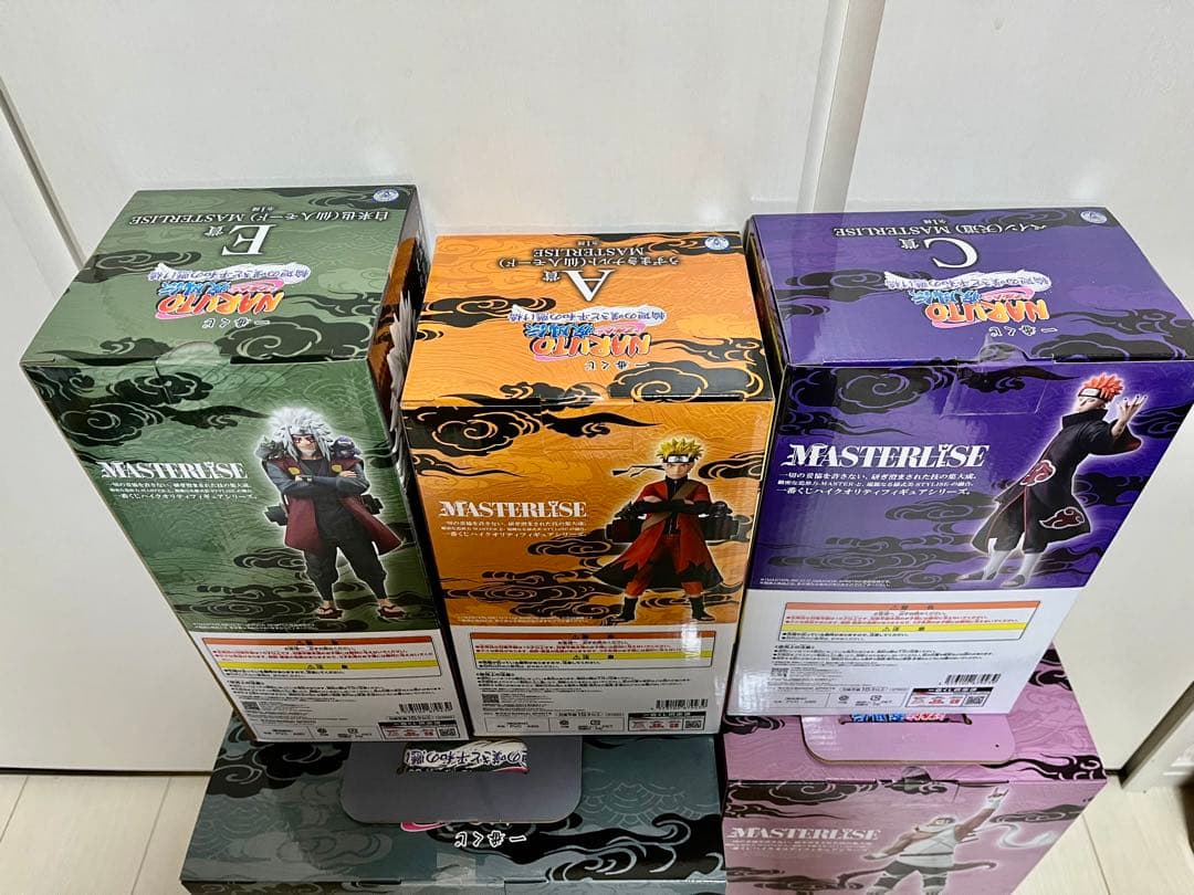 NARUTO 輪廻の嘆きと平和の懸け橋 一番くじ フィギュア　セミコンプセット