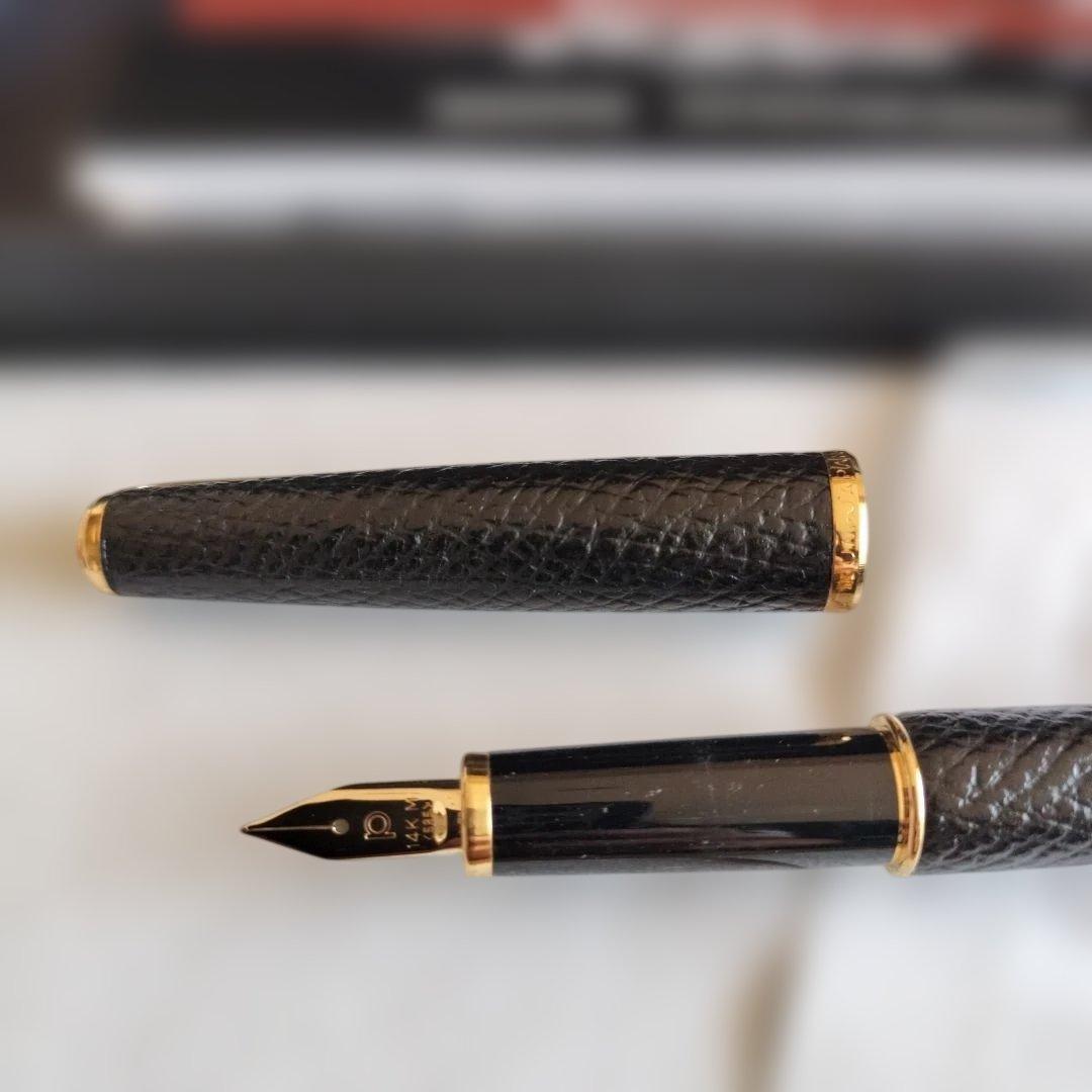 PLATINUM 万年筆 ブラック