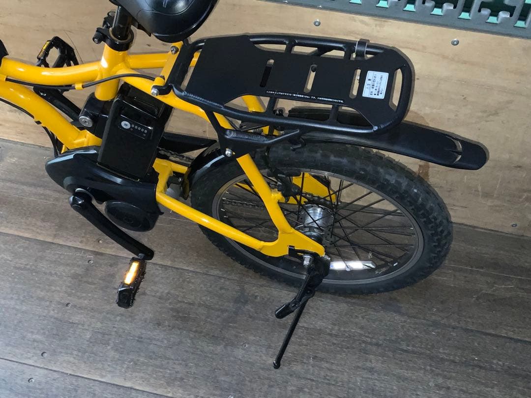 引取12.3万　電動アシスト自転車 黄 BE-ELZ034Y 20インチ