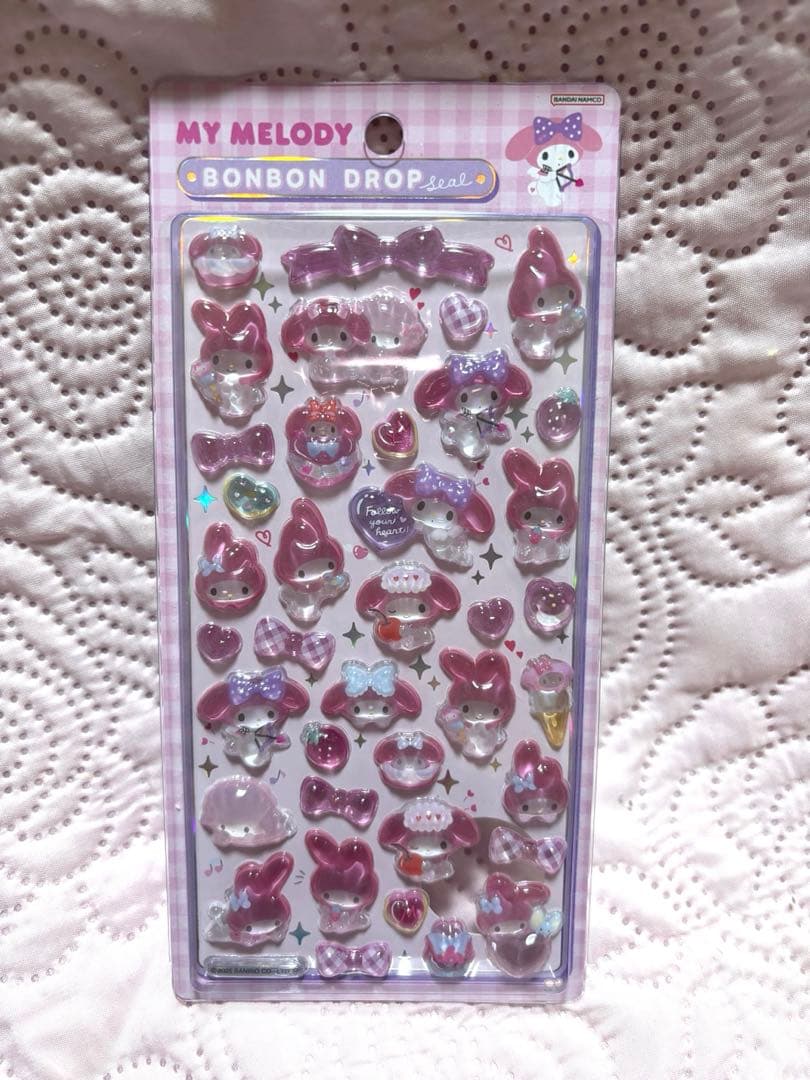 【国内正規品】ボンボンドロップシール　第二弾　ハローキティ　マイメロ　シナモン