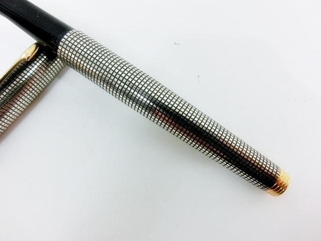 パーカー 万年筆 ペン先 14K POINT 刻印 スターリングシルバー