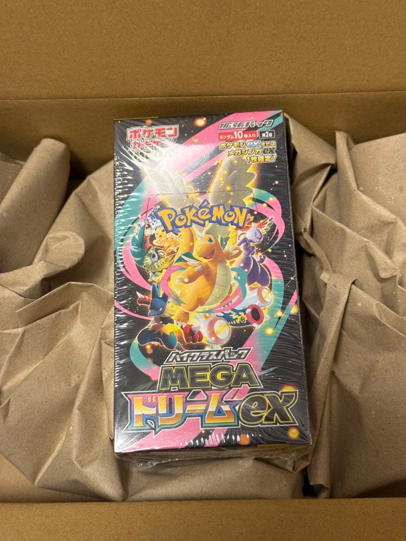 メガドリームEX BOX シュリンク付き　ポケセン 産
