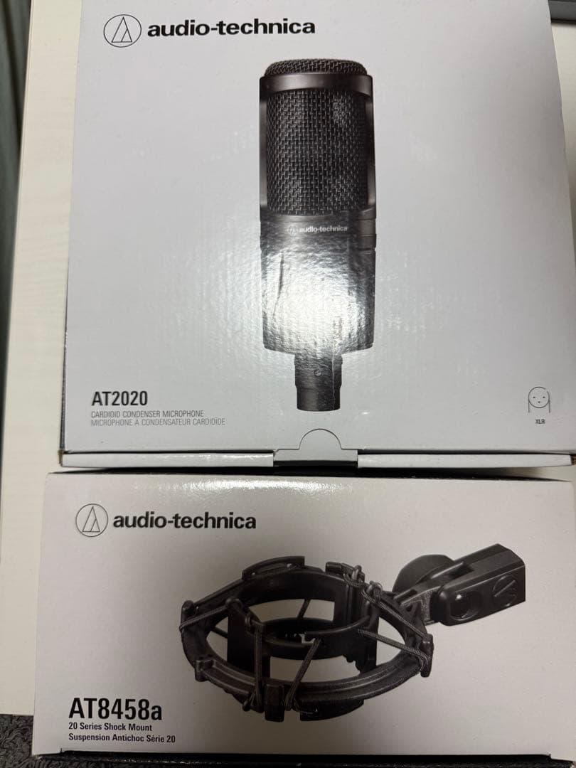 Audio-Technica AT2020 + AT8458a セット