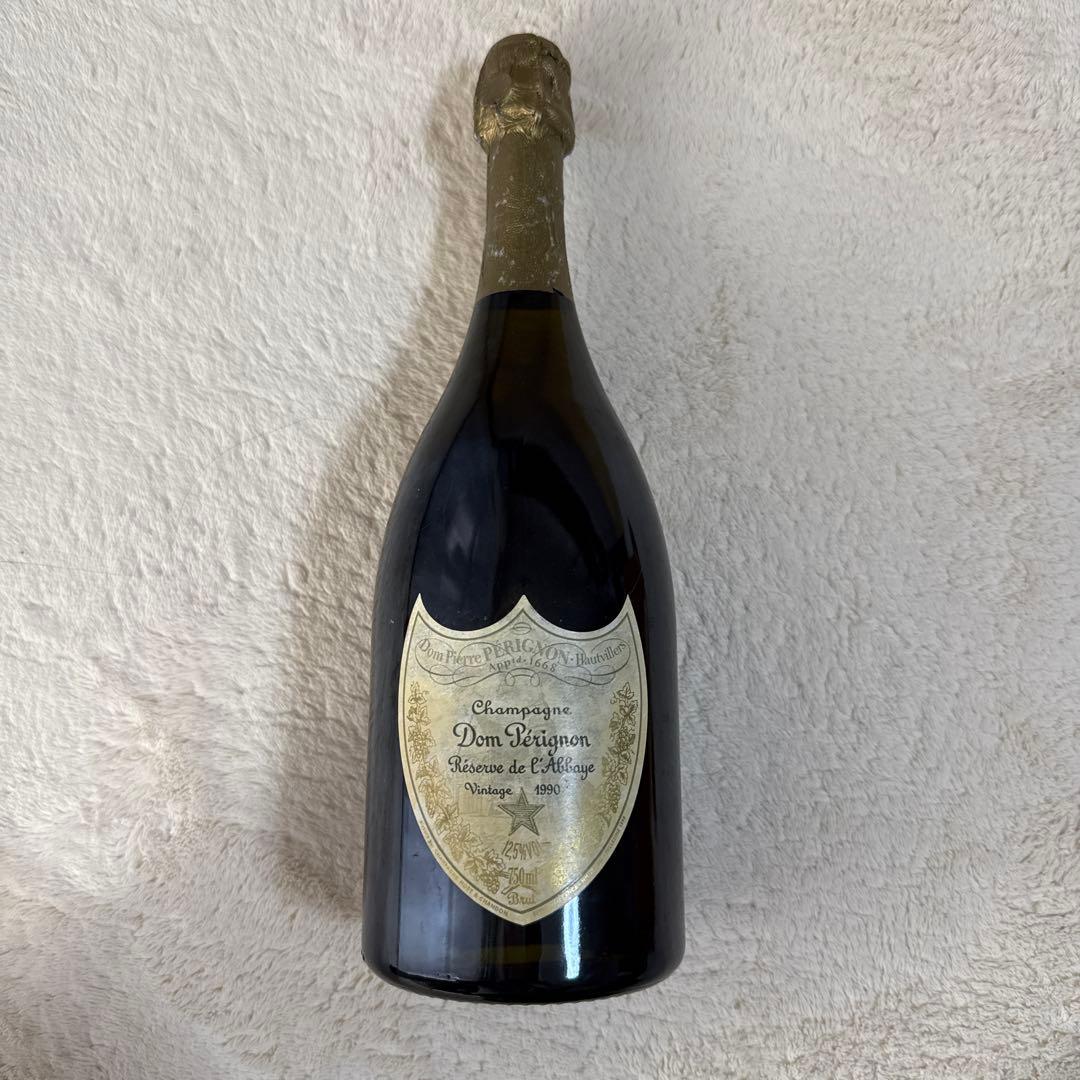 Dom Pérignon シャンパン ゴールド1990年 750ml 木箱付き