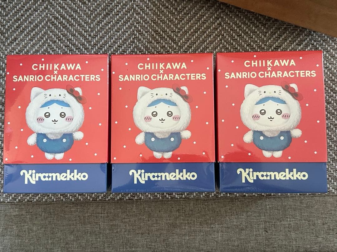 ちいかわ kiramekko ちいかわ　ハチワレ　うさぎ　3点セット