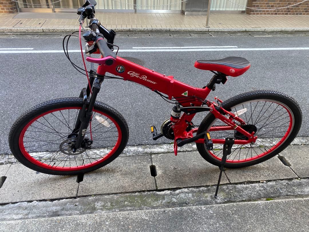 アルファロメオ折りたたみ自転車