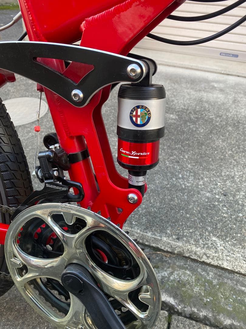 アルファロメオ折りたたみ自転車