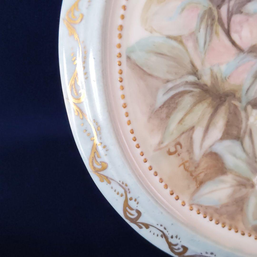 陶板　芍薬の花