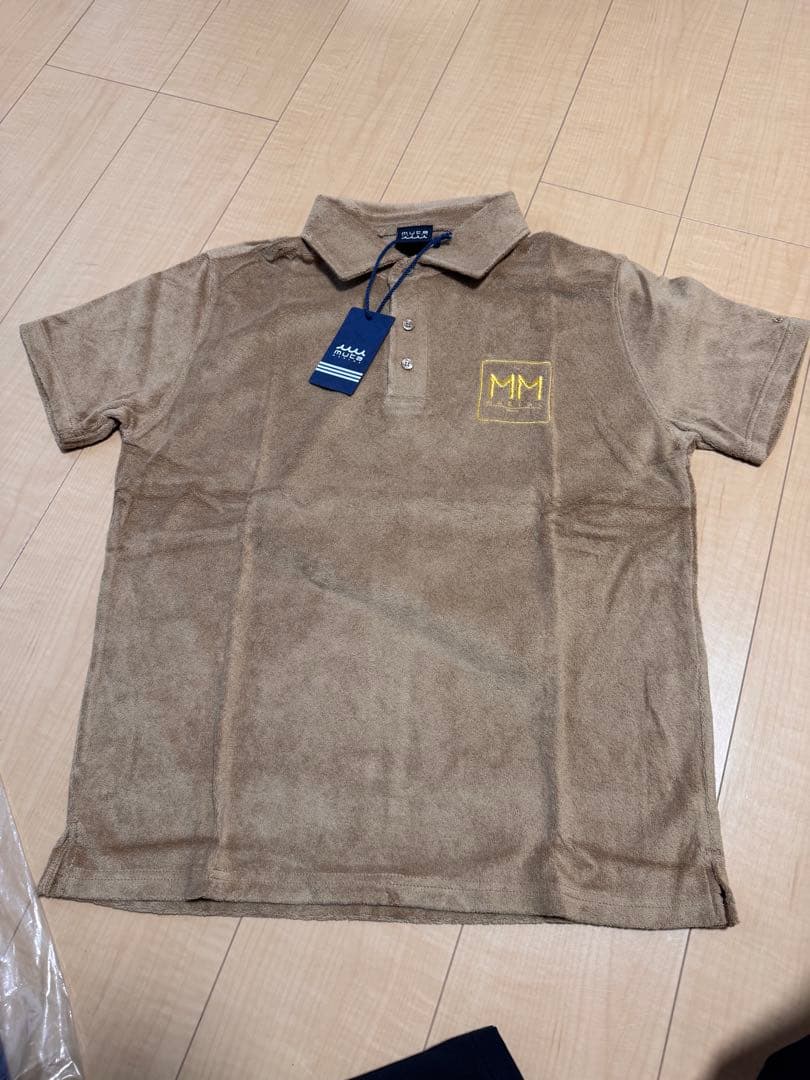 「新品」MUTA ポロシャツ　6