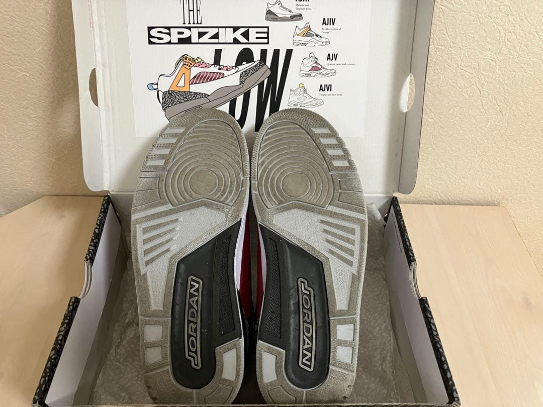 エア　ジョーダン　スパイジーク　LOW 28cm セメント柄