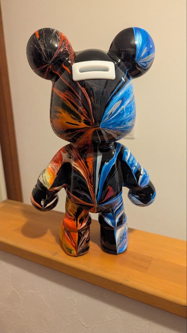 ベアアート⑨（青×赤サイバークマ）