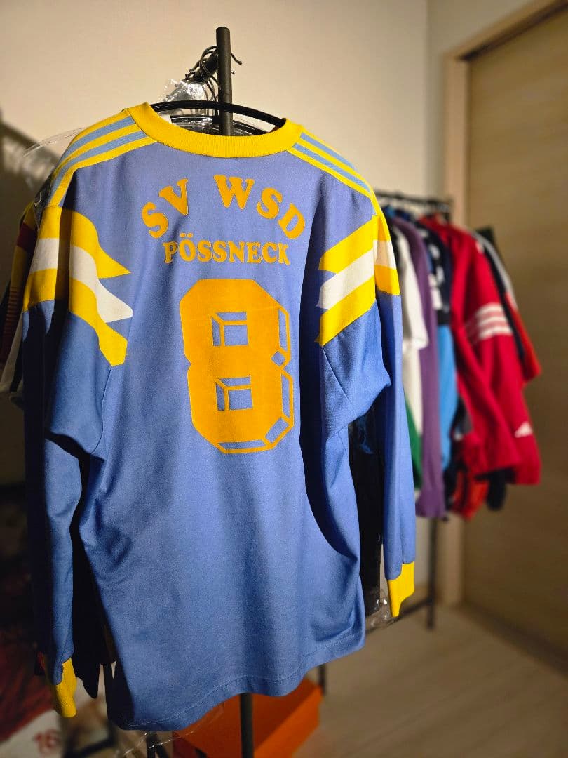 【adidas正規品】ヴィンテージ 長袖ユニ 80s/90s