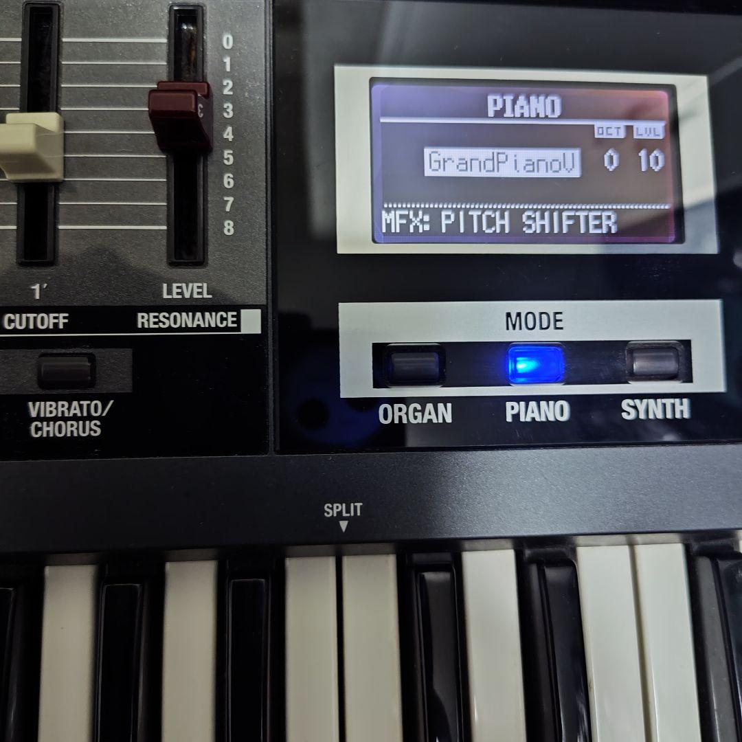 【付属品完備】Roland VR-09 V-Combo シンセサイザー ペダル付