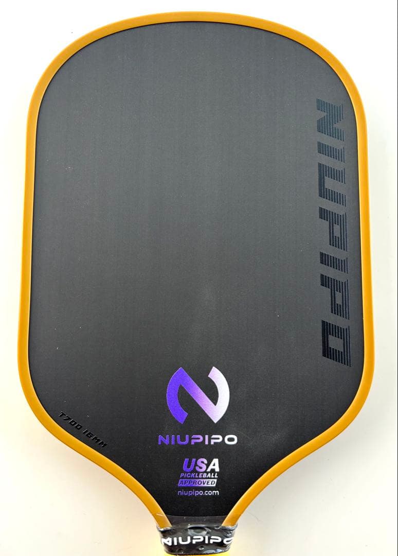 ピックルボール パドル NUPIPO Raw Carbon Fiber T700