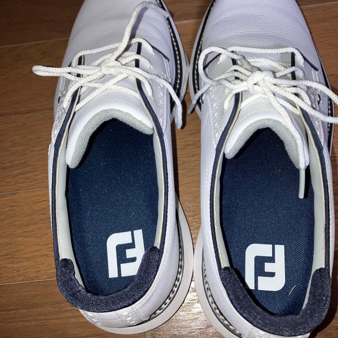極美品 フットジョイ 57948J メンズ トラディションズ スパイクレス