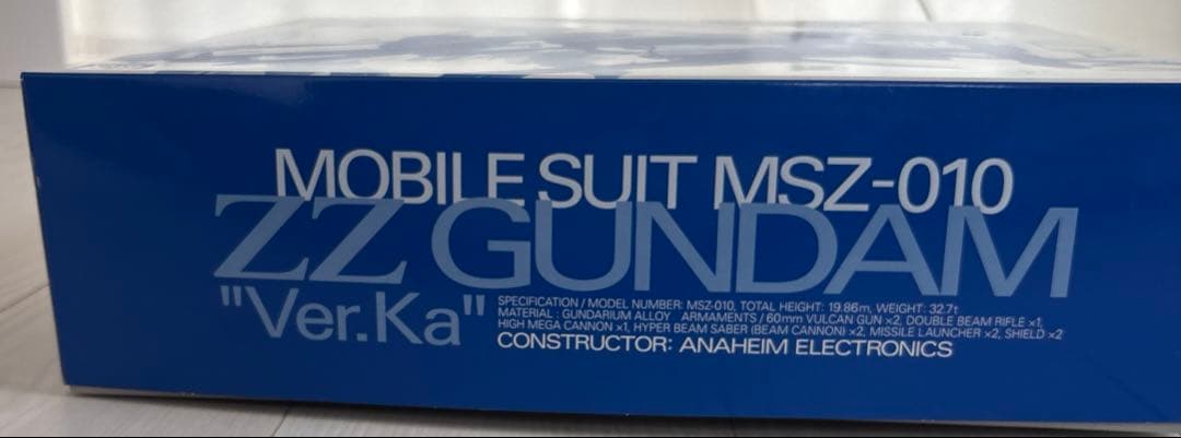 MG 1/100ダブルゼータガンダムVer.Kaクリアカラー