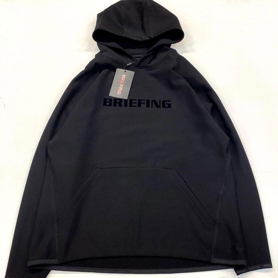 新品　BRIEFING MEN’S LOGO HOODIE M