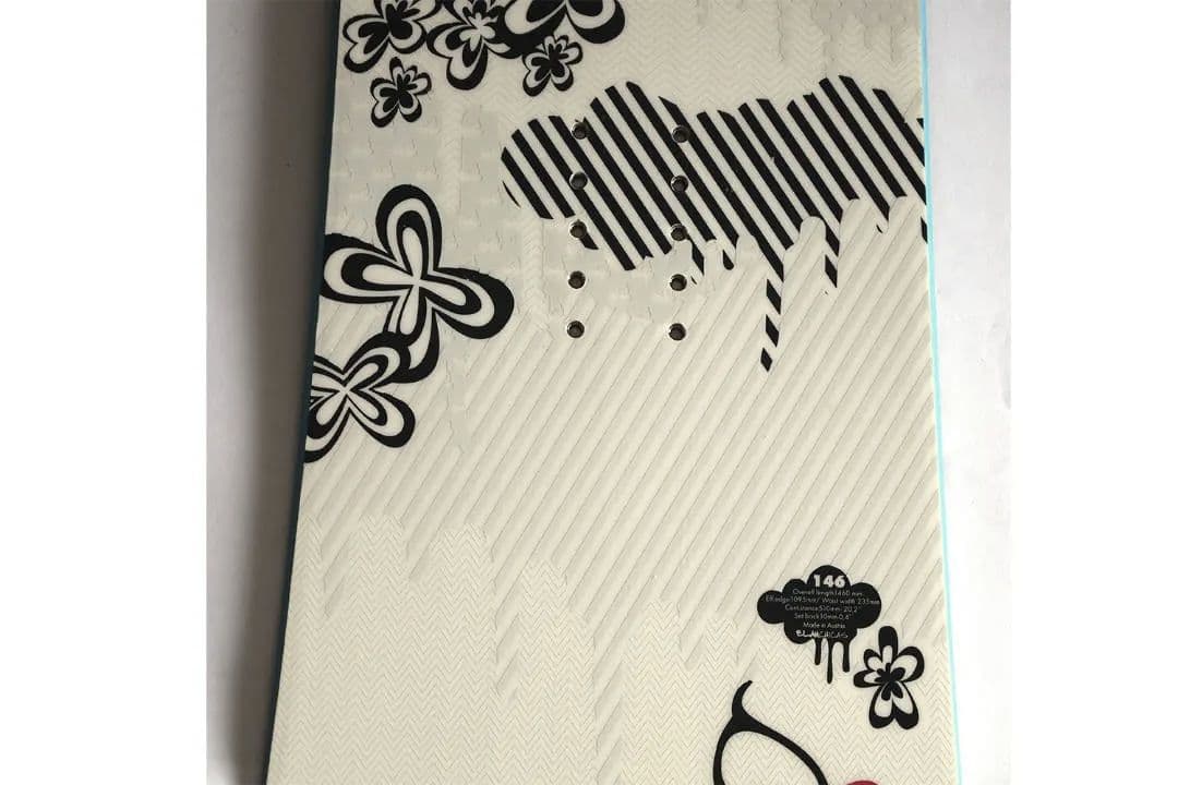 【タイムセール】美品 Elan 146 K2(M) スノボ セット ビンディング