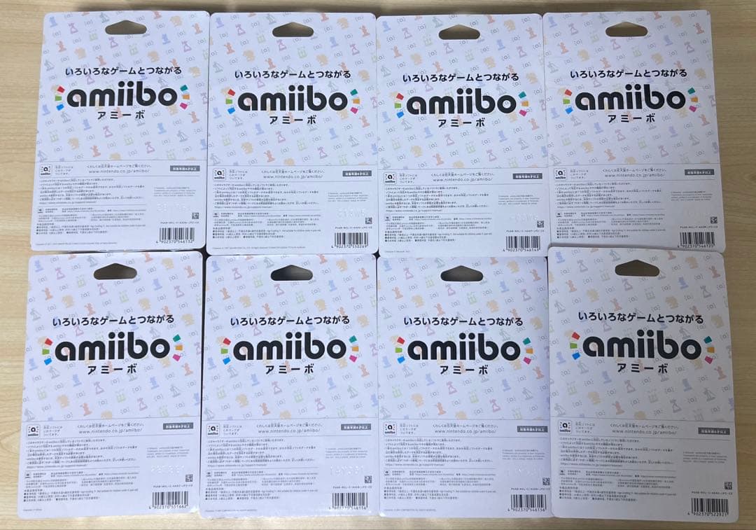 【新品】amiiboまとめ売り8点