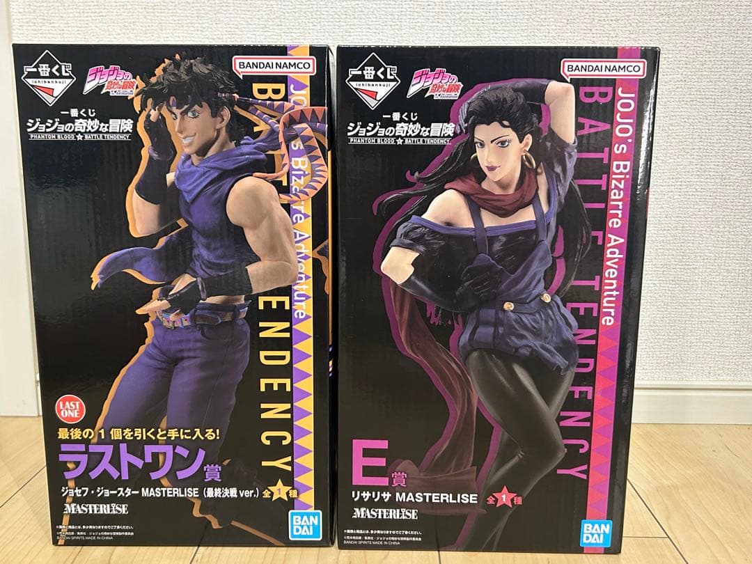 ジョジョの奇妙な冒険 一番くじ ラストワン賞 ジョセフフィギュア リサリサ E賞